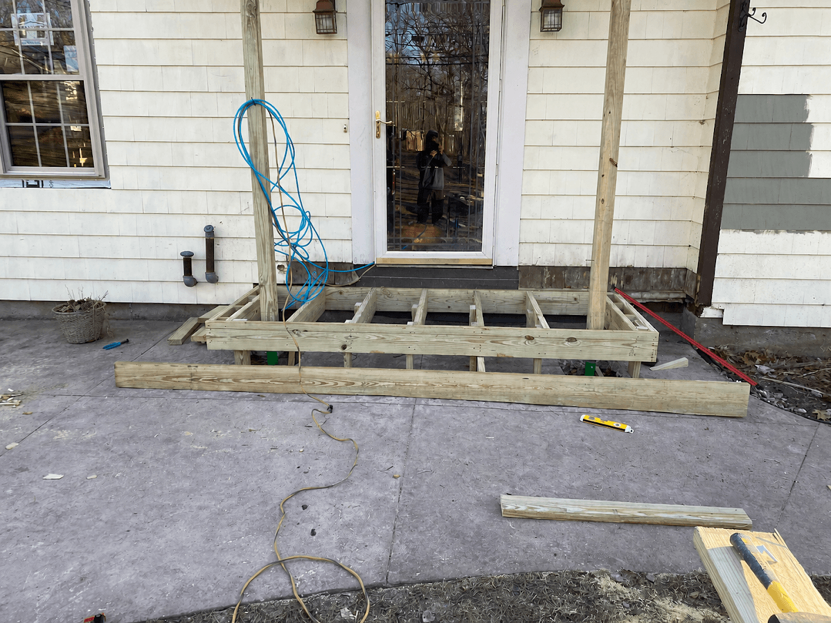 Covered Front Porch